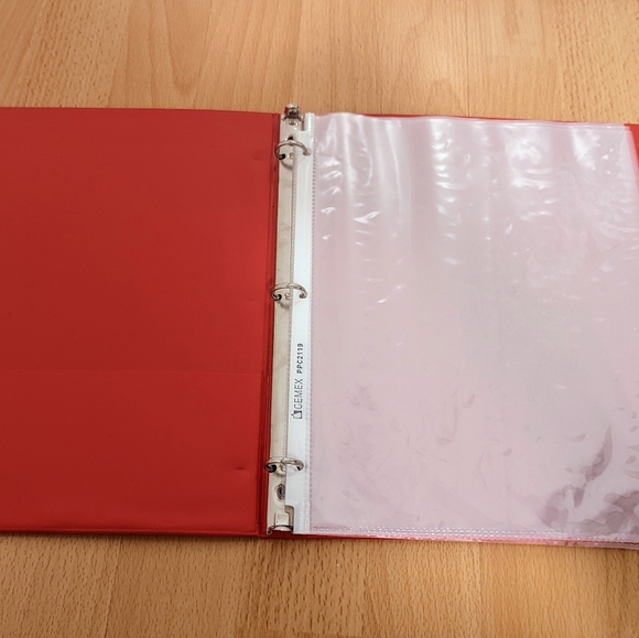 Red Binder - Picture 2 of 2